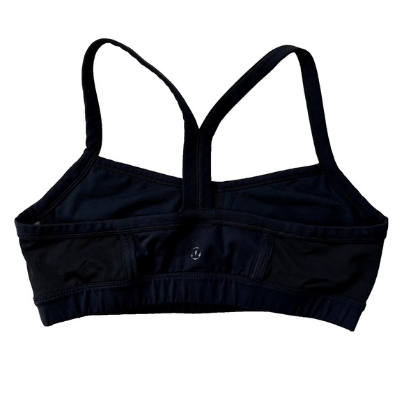 Lululemon Pump It Up Tank & Sports Bra Size 8 Striped Mint Green Black Vintage - Picture 4 of 16